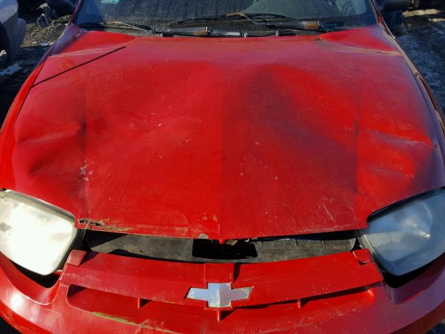 1G1JC52FX37297762 - 2003 CHEVROLET CAVALIER RED photo 10