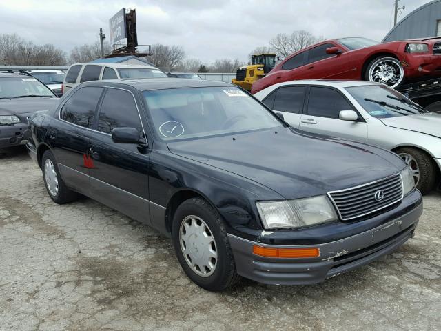 JT8BH22F1T0044946 - 1996 LEXUS LS 400 BLACK photo 1