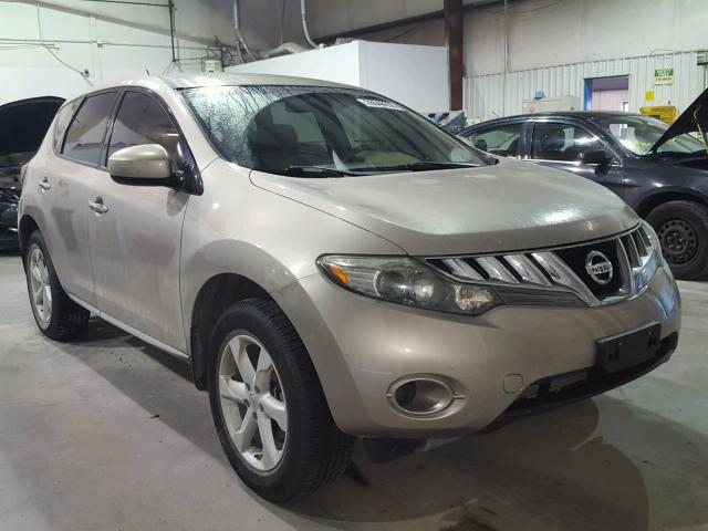 JN8AZ1MW8AW102888 - 2010 NISSAN MURANO S SILVER photo 1