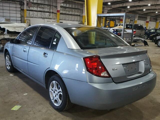 1G8AJ52F53Z143147 - 2003 SATURN ION LEVEL 蓝色 照片 3