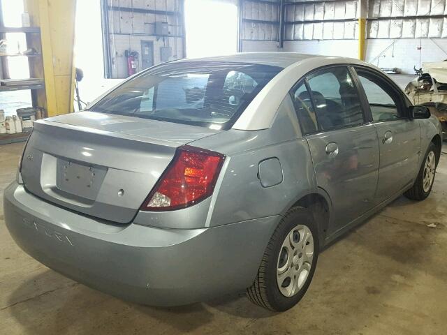 1G8AJ52F53Z143147 - 2003 SATURN ION LEVEL 蓝色 照片 4