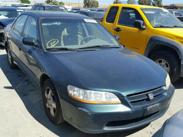 1HGCG6679WA171544 - 1998 HONDA ACCORD EX GREEN photo 1