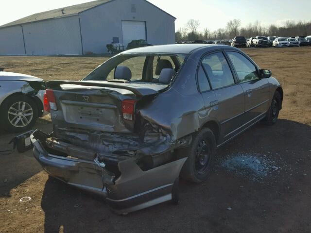 2HGES25715H538079 - 2005 HONDA CIVIC EX ნაცრისფერი ფოტო 4