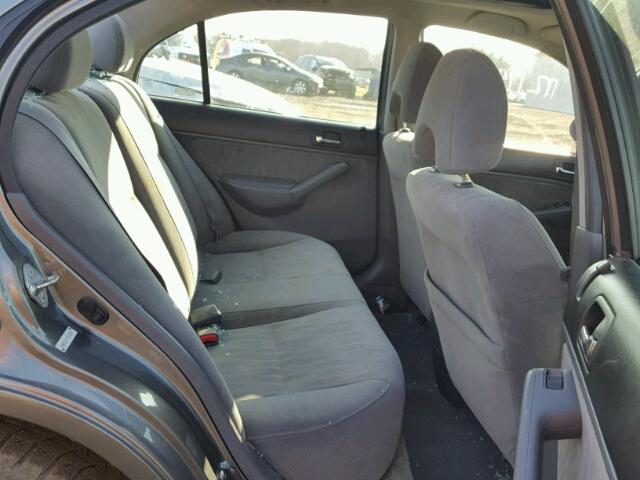 2HGES25715H538079 - 2005 HONDA CIVIC EX ნაცრისფერი ფოტო 6