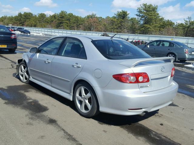 1YVHP80C655M27100 - 2005 MAZDA 6 I Argent photo 3