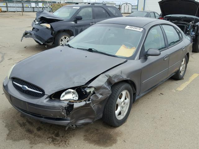 1FAFP53U23G180648 - 2003 FORD TAURUS SE GRAY photo 2