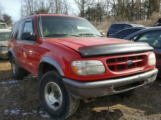 1FMZU24E9WUB05081 - 1998 FORD EXPLORER RED photo 1