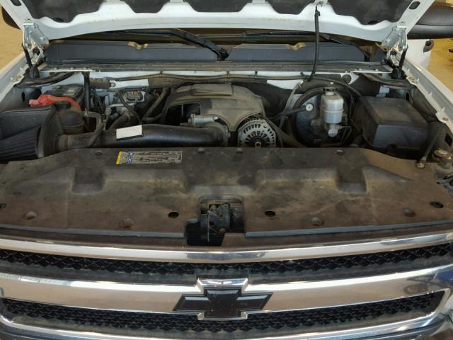 3GCEK23M99G166861 - 2009 CHEVROLET SILVERADO WHITE photo 7