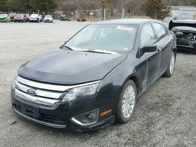 3FADP0L3XAR295263 - 2010 FORD FUSION HYB GRAY photo 2