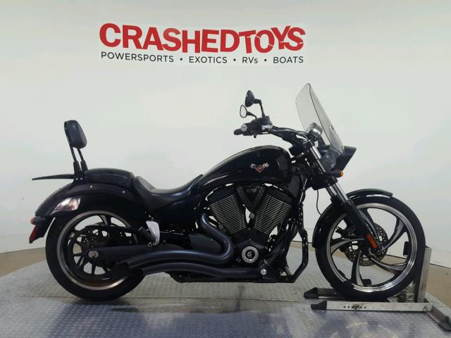 5VPGA36N1D3019355 - 2013 VICTORY MOTORCYCLES VEGAS 8-BA BLACK photo 1