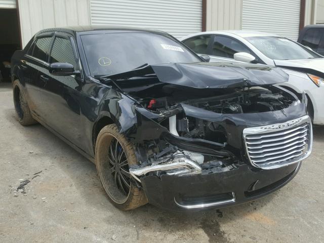 2C3CCAAG6DH527150 - 2013 CHRYSLER 300 BLACK photo 1