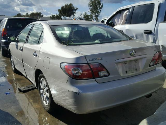 JTHBF30G020057872 - 2002 LEXUS ES 300 SILVER photo 3