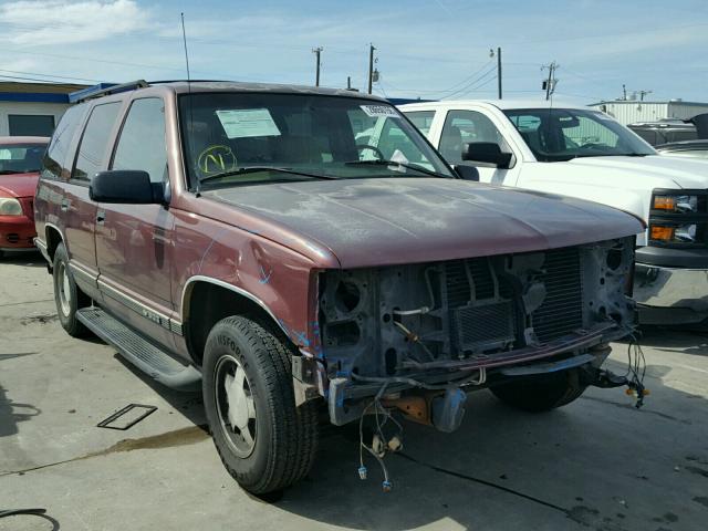 1GNEC13R1VJ346855 - 1997 CHEVROLET TAHOE C150 BURGUNDY photo 1