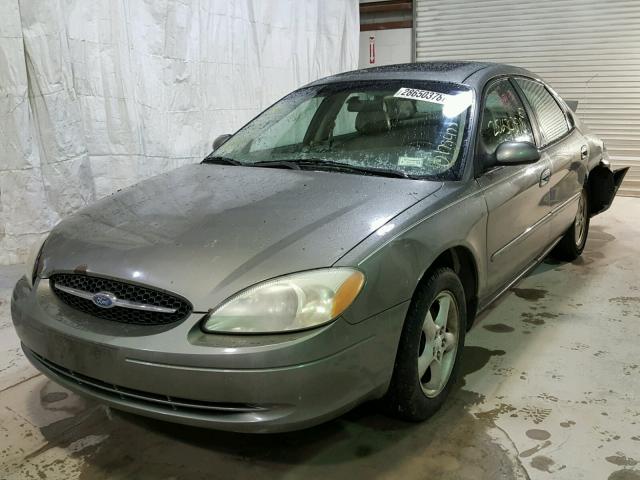 1FAFP55232G267291 - 2002 FORD TAURUS SES GRAY photo 2