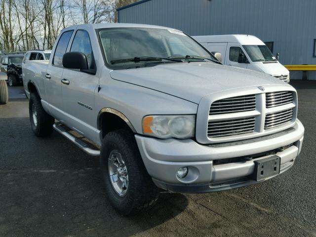 1D7HU18N93S161541 - 2003 DODGE RAM 1500 S SILVER photo 1