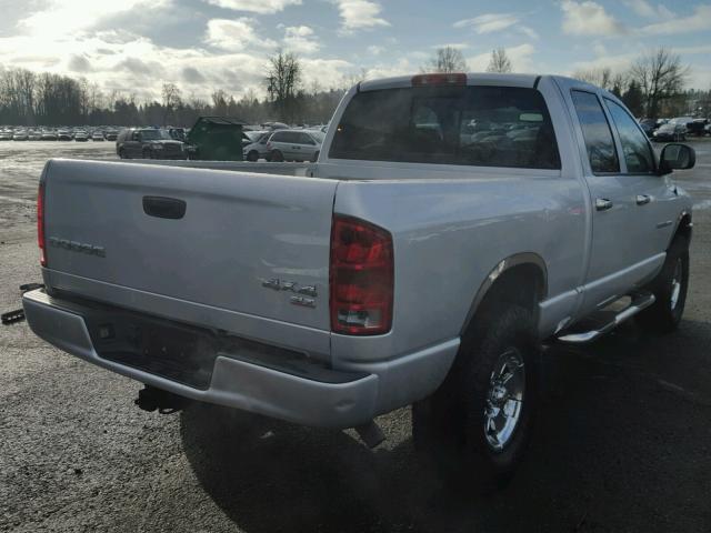 1D7HU18N93S161541 - 2003 DODGE RAM 1500 S SILVER photo 4