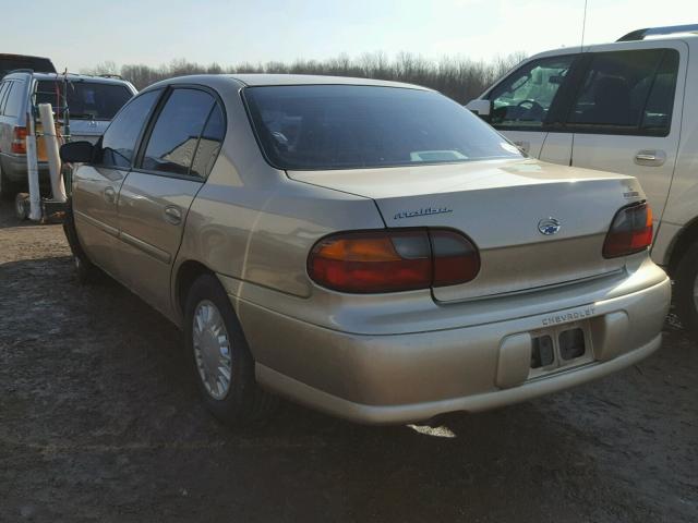 1G1ND52J73M549715 - 2003 CHEVROLET MALIBU GOLD photo 3