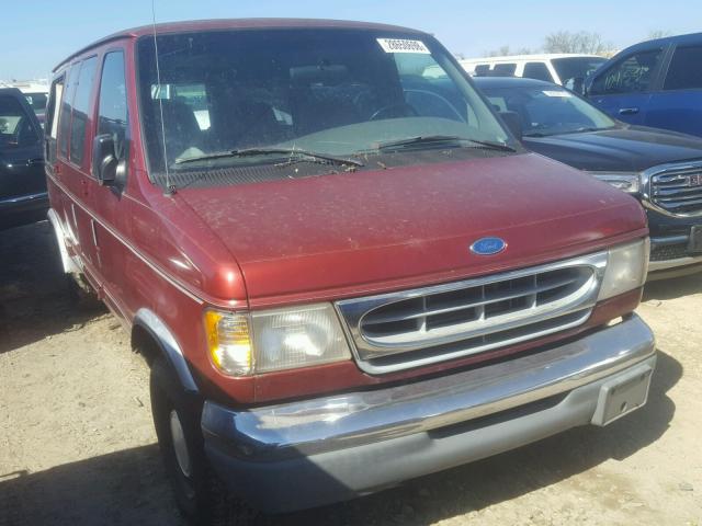 1FDEE1420VHB42104 - 1997 FORD ECONOLINE BURGUNDY photo 1