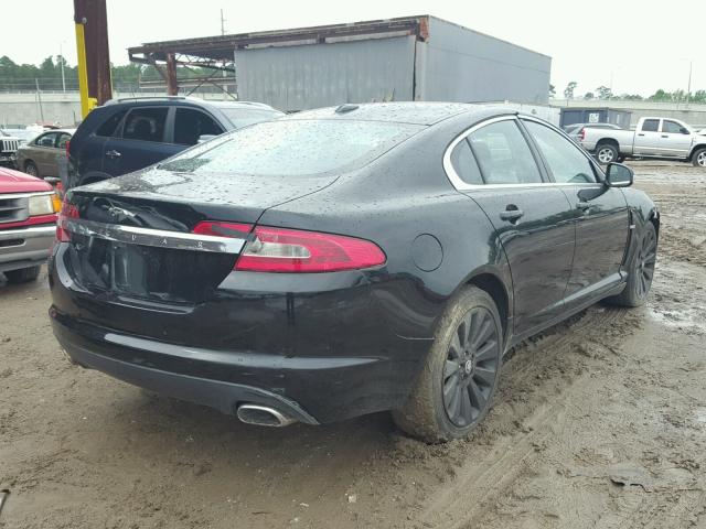 SAJWA05B19HR28661 - 2009 JAGUAR XF LUXURY BLACK photo 4