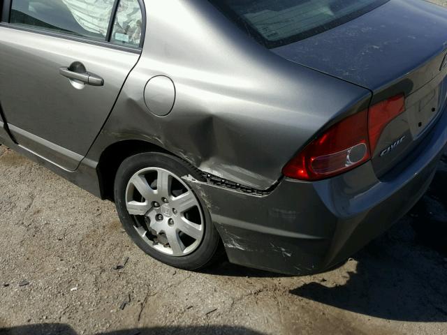 1HGFA16537L132468 - 2007 HONDA CIVIC LX TAN photo 9