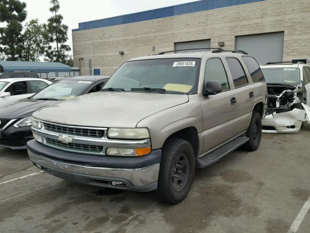 1GNEC13T13R172635 - 2003 CHEVROLET TAHOE C150 BROWN photo 2