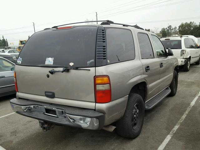 1GNEC13T13R172635 - 2003 CHEVROLET TAHOE C150 BROWN photo 4