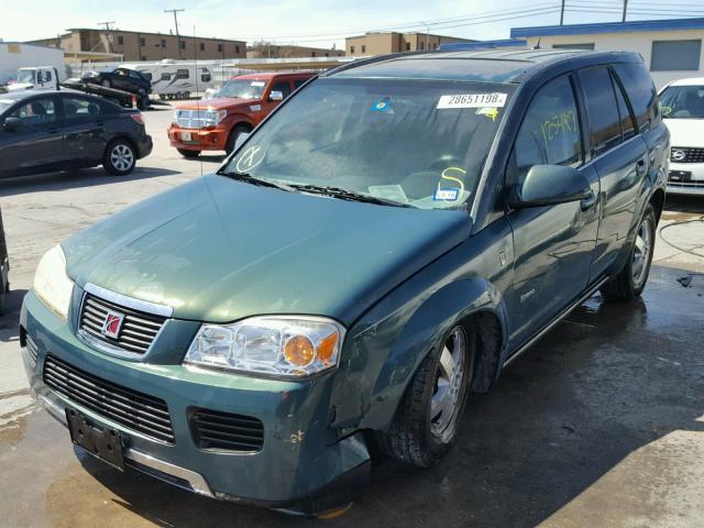 5GZCZ33Z07S852036 - 2007 SATURN VUE HYBRID GREEN photo 2