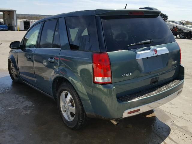 5GZCZ33Z07S852036 - 2007 SATURN VUE HYBRID GREEN photo 3