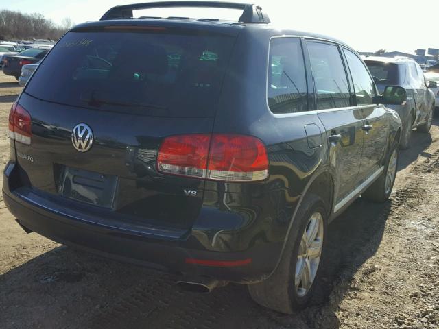 WVGCM77L14D057179 - 2004 VOLKSWAGEN TOUAREG 4. GREEN photo 4