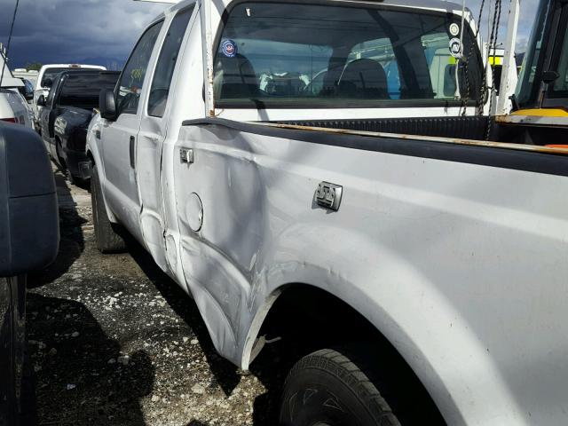 1FTNX20L0YEB18426 - 2000 FORD F250 SUPER WHITE photo 9