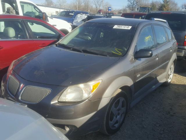 5Y2SL63885Z452916 - 2005 PONTIAC VIBE GRAY photo 2