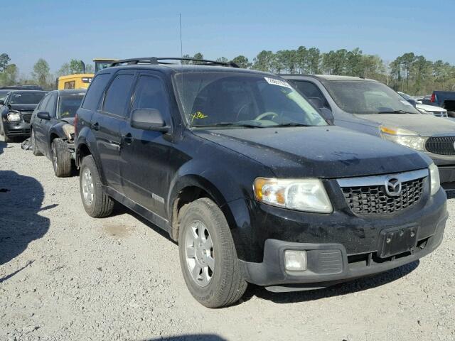 4F2CZ06188KM30877 - 2008 MAZDA TRIBUTE S BLACK photo 1