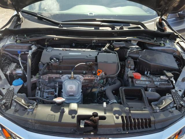 1HGCR2F87HA110126 - 2017 HONDA ACCORD EXL GRAY photo 7