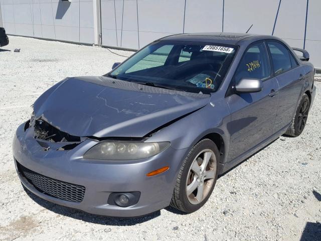 1YVHP80C465M01015 - 2006 MAZDA 6 I GRAY photo 2