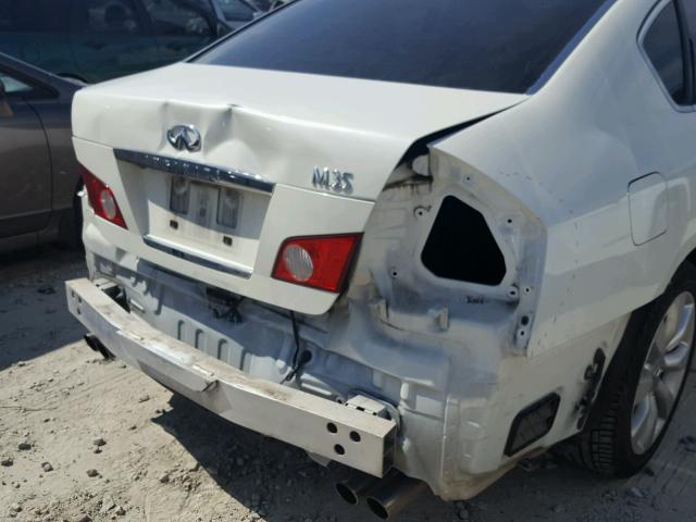 JNKAY01EX6M116863 - 2006 INFINITI M35 BASE WHITE photo 9