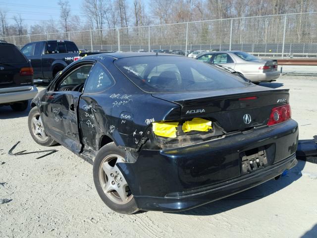 JH4DC530X6S007812 - 2006 ACURA RSX TYPE-S BLACK photo 3