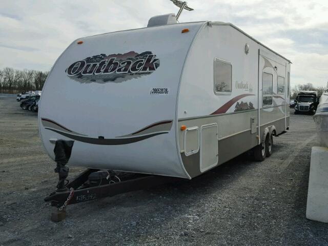 4YDT30R216G917633 - 2006 KEYSTONE OUTBACK WHITE photo 2