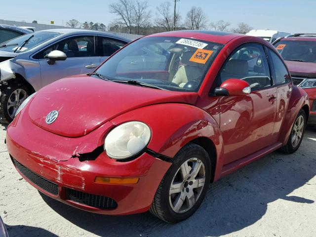 3VWRW31C57M515659 - 2007 VOLKSWAGEN NEW BEETLE 红色 照片 2