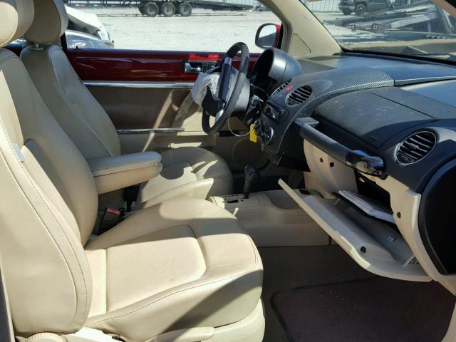 3VWRW31C57M515659 - 2007 VOLKSWAGEN NEW BEETLE 红色 照片 5