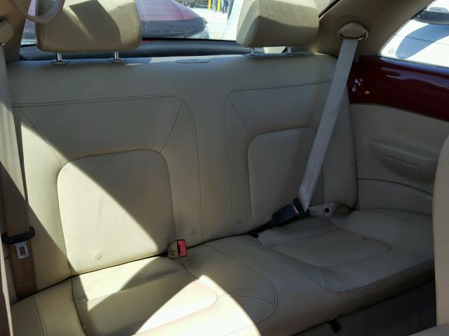 3VWRW31C57M515659 - 2007 VOLKSWAGEN NEW BEETLE 红色 照片 6