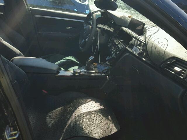 WBA4C9C56GG137978 - 2016 BMW 428 XI BLACK photo 5