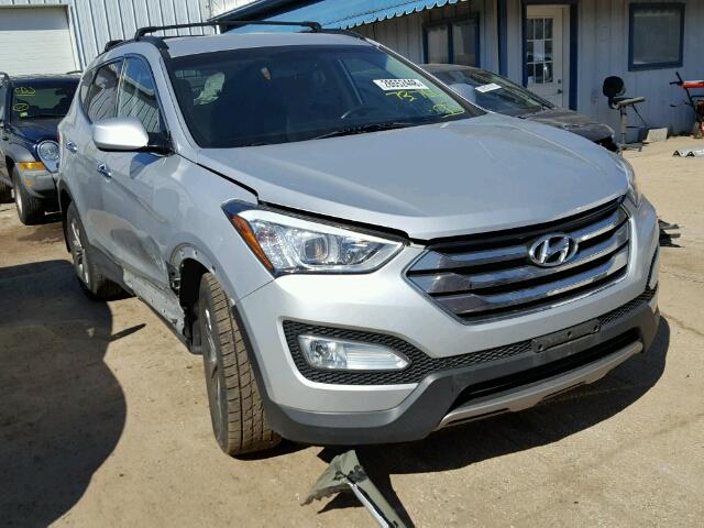 5XYZU3LB9EG161572 - 2014 HYUNDAI SANTA FE S SILVER photo 1