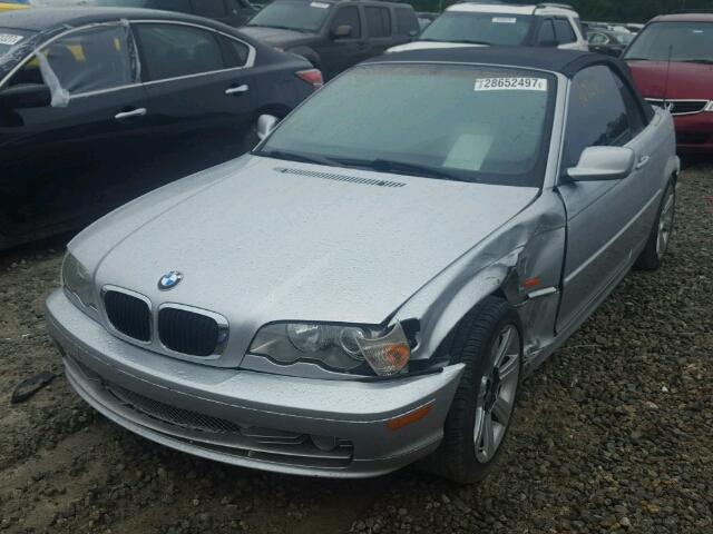 WBABS53422JU94550 - 2002 BMW 330 CI SILVER photo 2