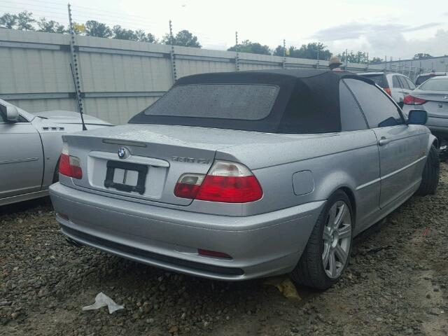 WBABS53422JU94550 - 2002 BMW 330 CI SILVER photo 4