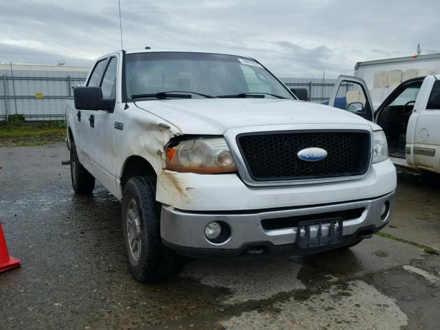 1FTPW14538FB77675 - 2008 FORD F150 SUPER WHITE photo 1