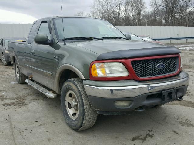 2FTRX18L03CA40048 - 2003 FORD F150 GREEN photo 1