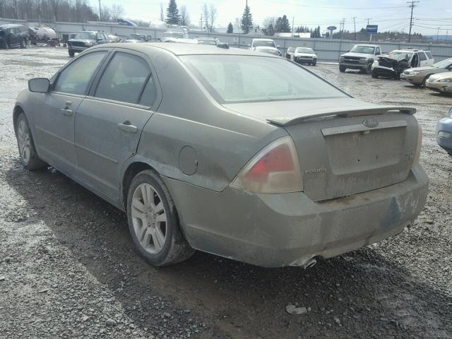 3FAHP02138R104455 - 2008 FORD FUSION SEL GREEN photo 3