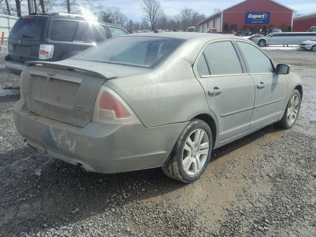 3FAHP02138R104455 - 2008 FORD FUSION SEL GREEN photo 4