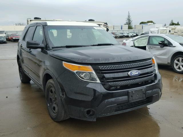 1FM5K8AR9DGC73006 - 2013 FORD EXPLORER P BLACK photo 1