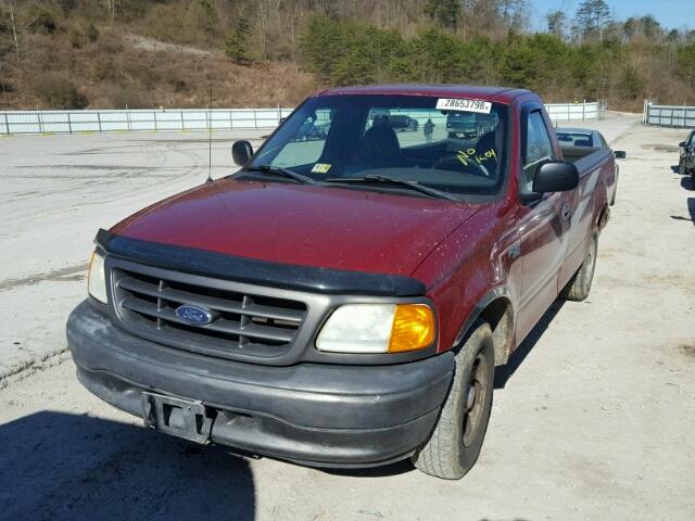 2FTRF17294CA78116 - 2004 FORD F-150 HERI RED photo 2